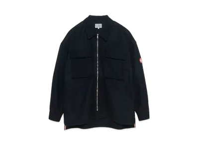 Cav Empt (C.E) WOOL ZIP SHIRT JACKET "Black"