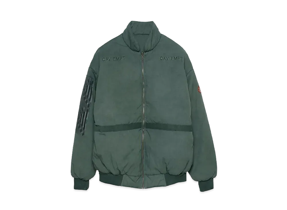 Cav Empt (C.E) OVERDYE REV ZIP JACKET "Green"