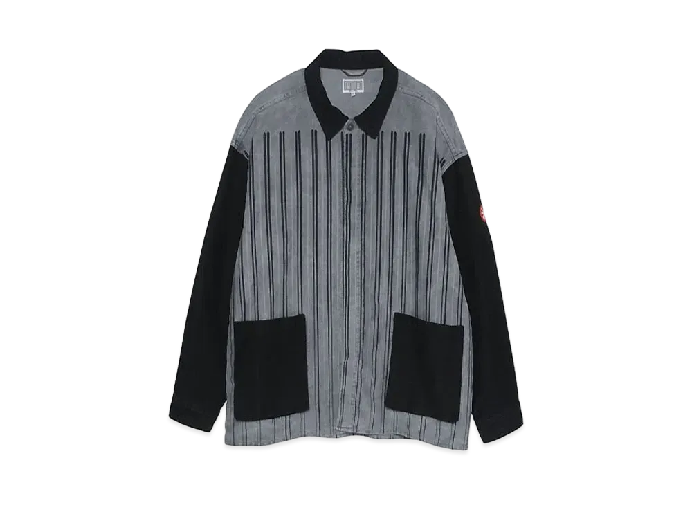 Cav Empt (C.E) STRIPE SHIRT JACKET "Grey"