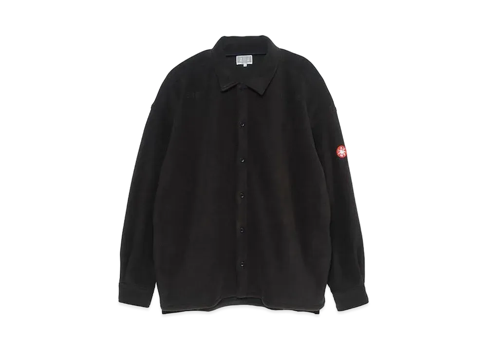 Cav Empt (C.E) FLEECE SHIRT JACKET "Black"