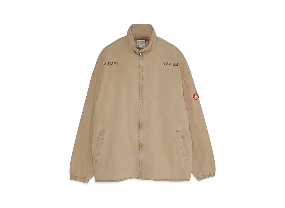 Cav Empt (C.E) CORD ZIP JACKET "Beige"