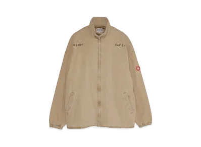 Cav Empt (C.E) CORD ZIP JACKET "Beige"
