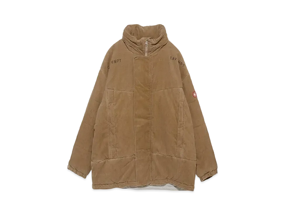 Cav Empt (C.E) CORD PARKA WARM "Beige"