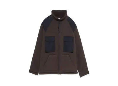 Cav Empt (C.E) BOA FLEECE ZIP UP "Brown"