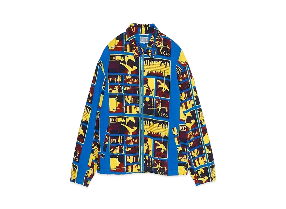 Cav Empt (C.E) CARD 2 ZIP JACKET "Multi"