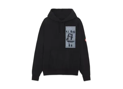 Cav Empt (C.E) OVERDYE PLANETARY COMMUNITY HEAVY HOODY "Black"