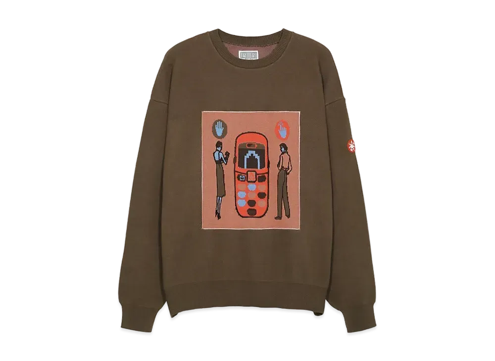 Cav Empt (C.E) BACK VIEW KNIT #2 "Brown"