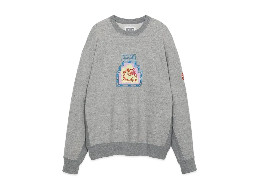 Cav Empt (C.E) UNI SOFT CREW NECK "Grey"