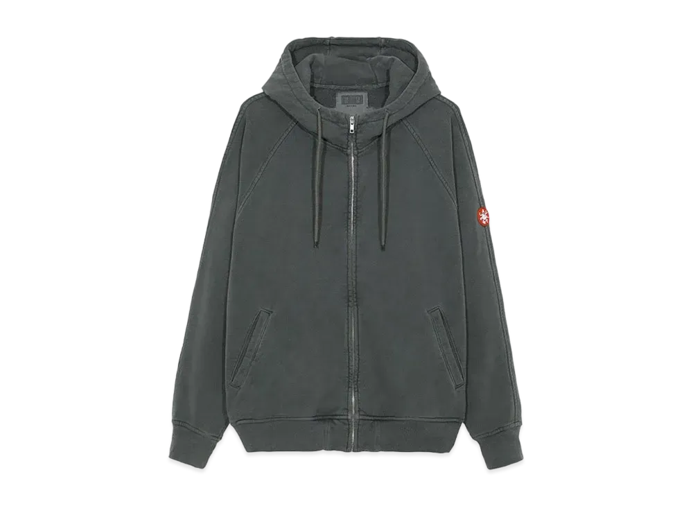 Cav Empt (C.E) OVERDYE ZIP BIG HEAVY HOODY "Grey"