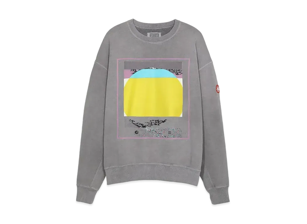 Cav Empt (C.E) OVERDYE MD xoxoA CREW NECK "Grey"