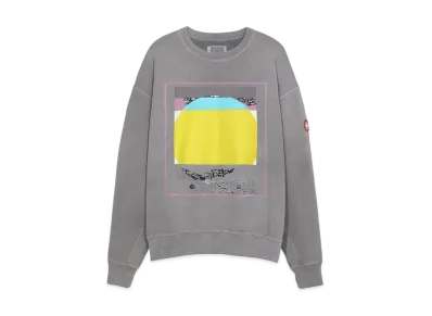 Cav Empt (C.E) OVERDYE MD xoxoA CREW NECK "Grey"
