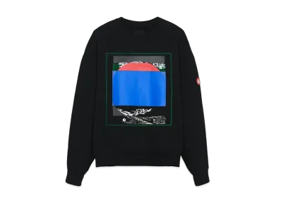 Cav Empt (C.E) OVERDYE MD xoxoA CREW NECK "Black"