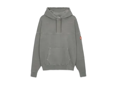 Cav Empt (C.E) OVERDYE ROUND CUT HEAVY HOODY "Grey"