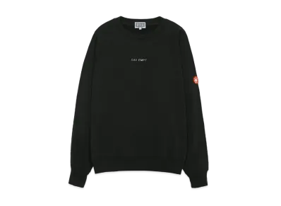 Cav Empt (C.E) :::::: ><< :+: ><< ><< BIG CREW NECK "Black"