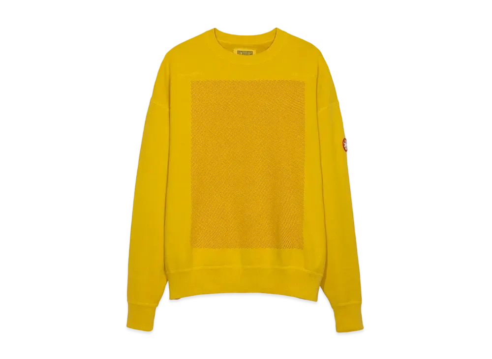 Cav Empt (C.E) OVERDYE AS T-VERT CREW NECK "Yellow"
