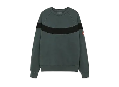 Cav Empt (C.E) OVERDYE CIRCLE CUT CREW NECK "Green"
