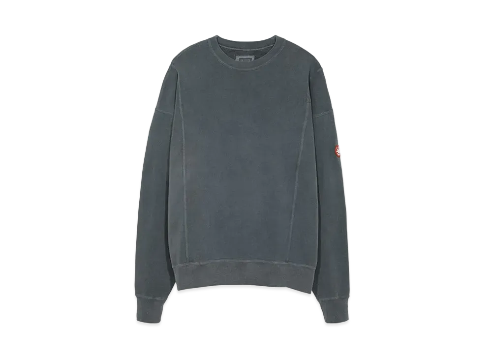 Cav Empt (C.E) OVERDYE CUT LINE CREW NECK "Grey"