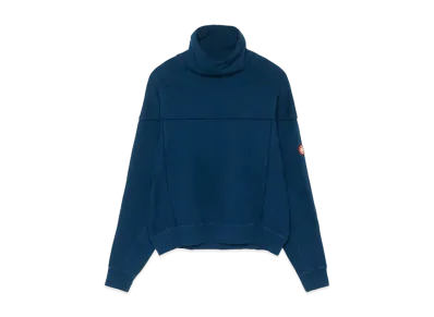 Cav Empt (C.E) OVERDYE DEVIDE STAND COLLAR SWEAT "Navy"