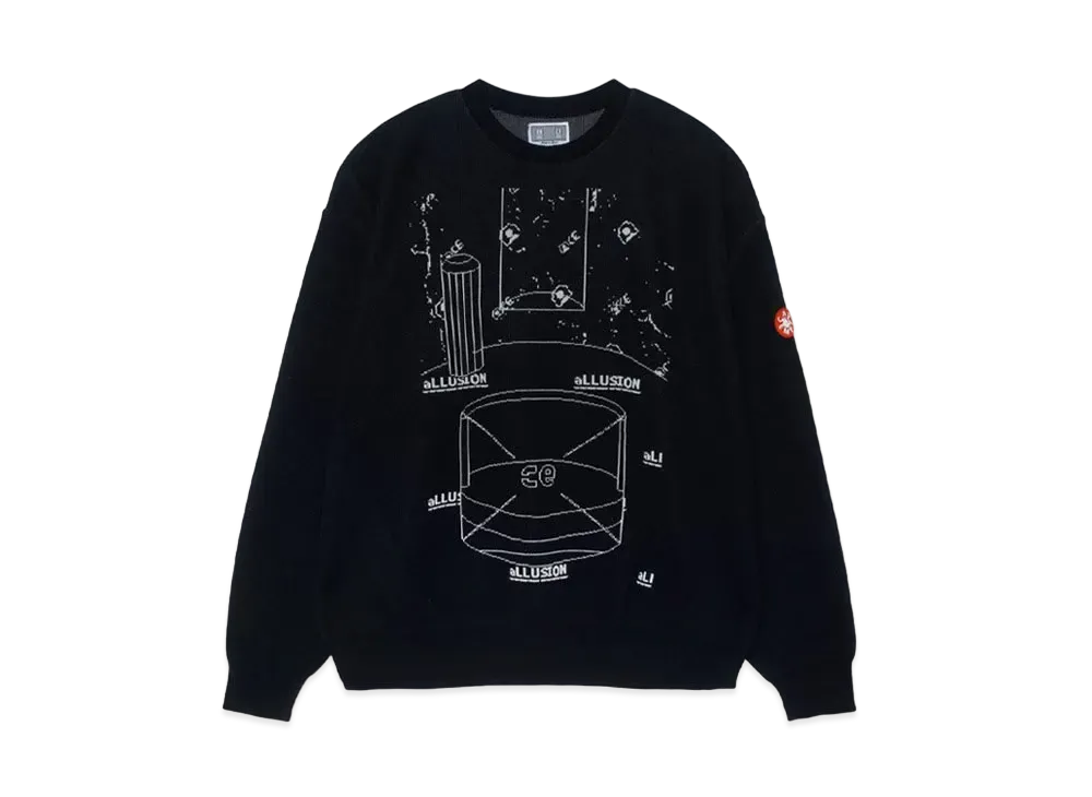 Cav Empt (C.E) ALLUSION KNIT "Black"