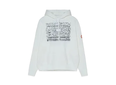 Cav Empt (C.E) CONSUMPTION HEAVY HOODY "White"
