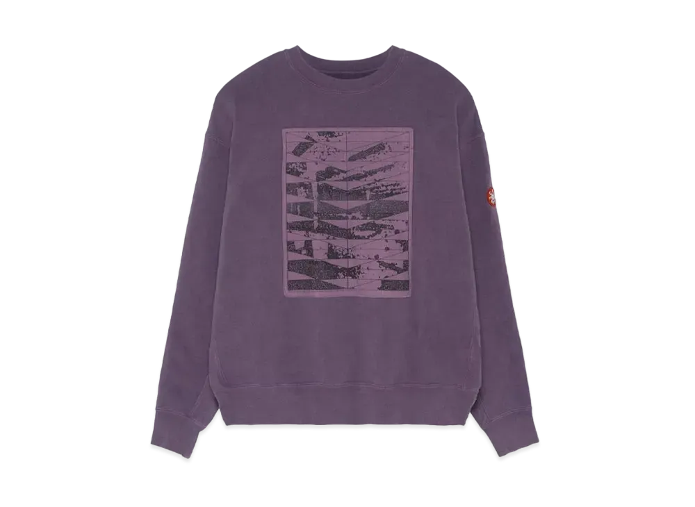 Cav Empt (C.E) OVERDYE CONFORM CREW NECK "Purple"