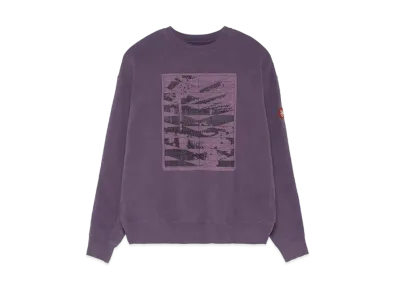 Cav Empt (C.E) OVERDYE CONFORM CREW NECK "Purple"