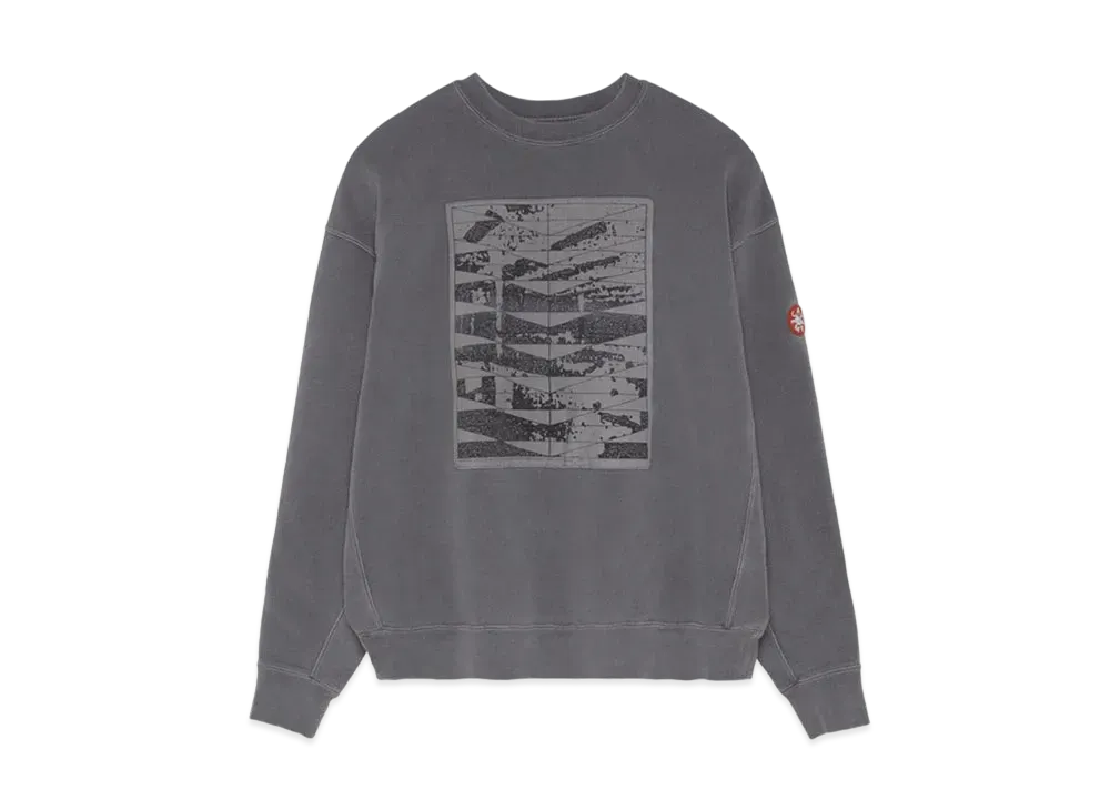 Cav Empt (C.E) OVERDYE CONFORM CREW NECK "Grey"