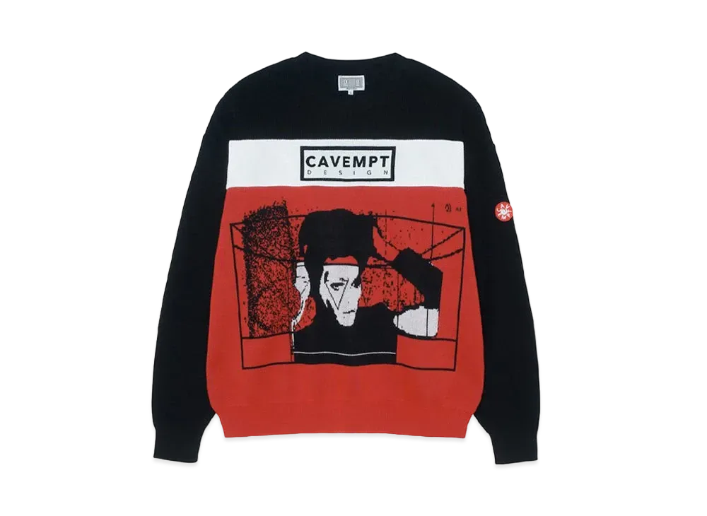 Cav Empt (C.E) CAVEMPT DESIGN KNIT "Black"