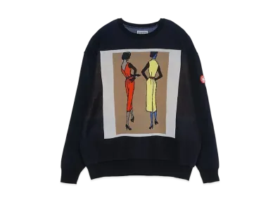 Cav Empt (C.E) BACK VIEW KNIT "Black"