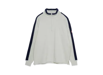 Cav Empt (C.E) CASUAL HALF ZIP PULLOVER "Beige"