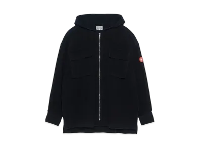 Cav Empt (C.E) HOOD ZIP SHIRT JACKET "Black"