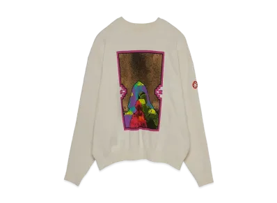 Cav Empt (C.E) FRAME CREW NECK "Beige"