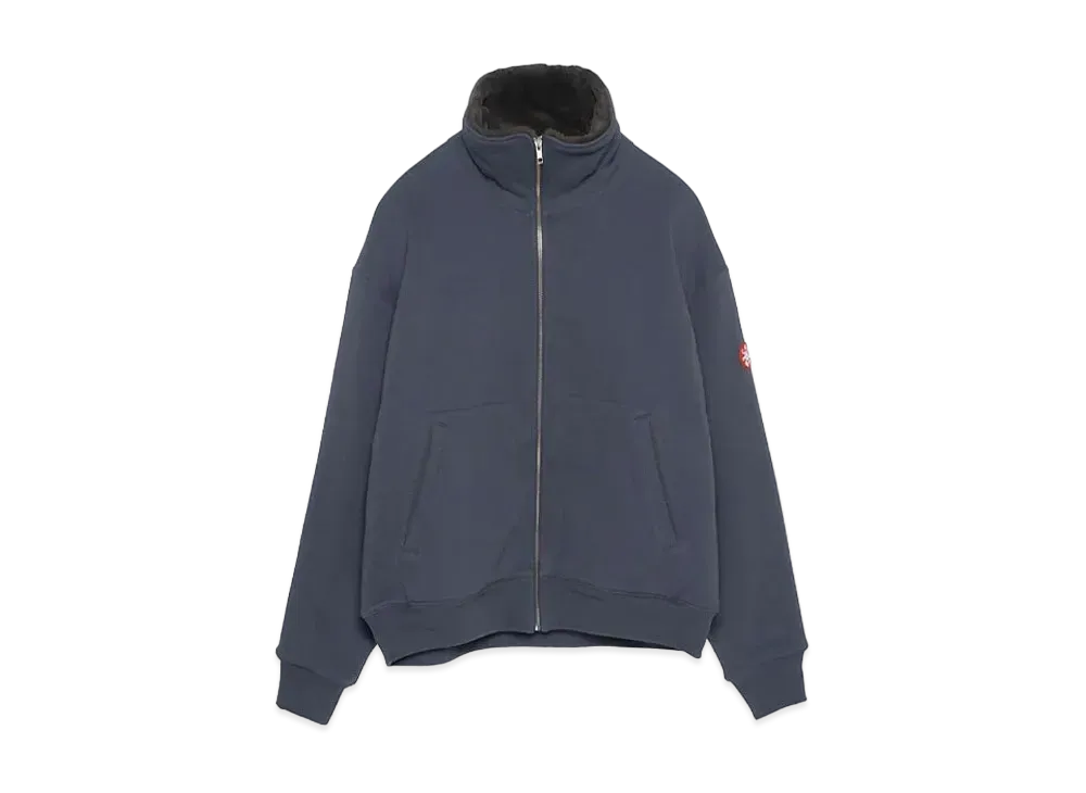 Cav Empt (C.E) FURRY LINING ZIP SWEAT "Grey"