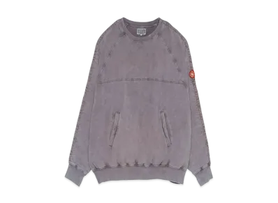 Cav Empt (C.E) OVERDYE DOUBLE FACE CREW NECK "Beige"