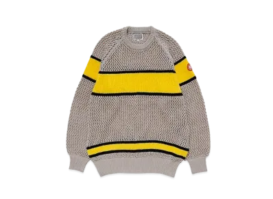 Cav Empt (C.E) LINE LOOSE NET KNIT "Beige"