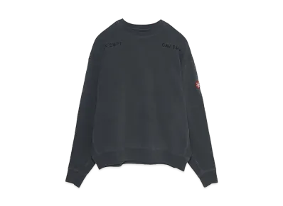 Cav Empt (C.E) OVERDYE SQUAD CREW NECK "Grey"