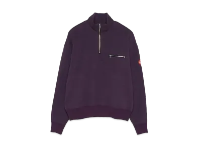 Cav Empt (C.E) EXTERIOR HALF ZIP SWEAT "Purple"
