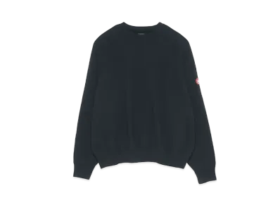 Cav Empt (C.E) IDEE FIXE BIG CREW NECK "Black"