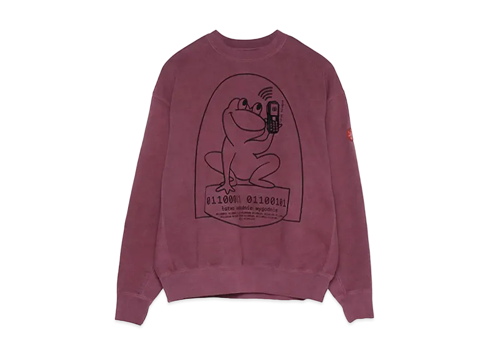 Cav Empt (C.E) OVERDYE EASILY COMFORTABLE CREW NECK "Purple"