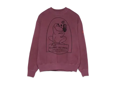 Cav Empt (C.E) OVERDYE EASILY COMFORTABLE CREW NECK "Purple"
