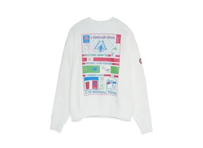 Cav Empt (C.E) CONSCIOUS ORGAN CREW NECK "White"