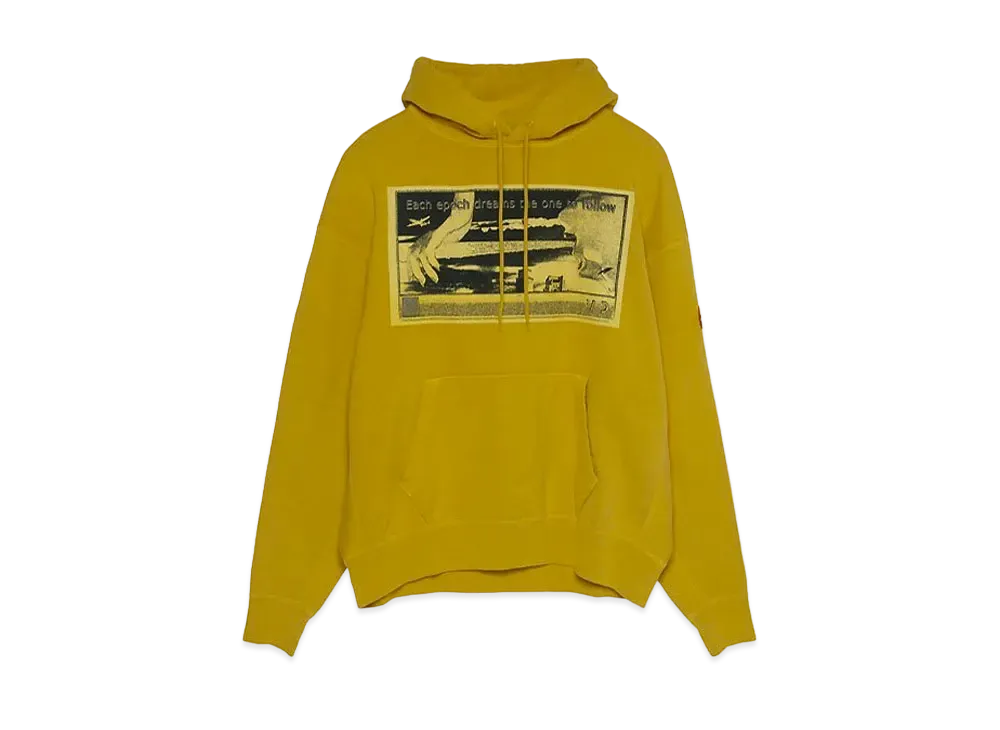 Cav Empt (C.E) EACH EPOCH HEAVY HOODY "Yellow"
