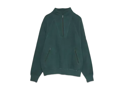 Cav Empt (C.E) HALF ZIP SWEAT "Green"