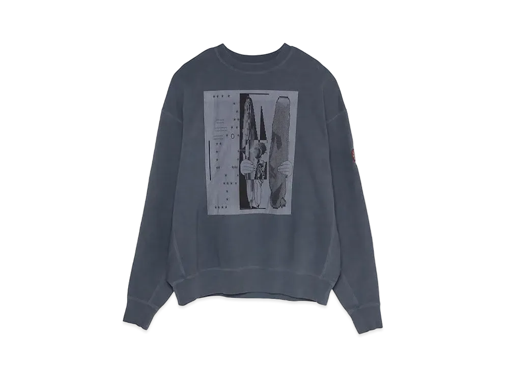 Cav Empt (C.E) MD tetAtet CREW NECK "Grey"