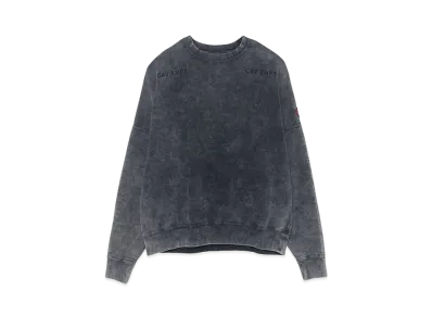 Cav Empt (C.E) BLEACHED WASH CREW NECK "Grey"