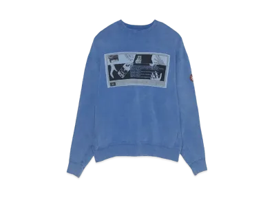 Cav Empt (C.E) C0a0v0 CREW NECK "Blue"