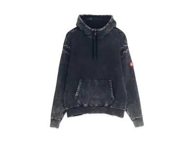Cav Empt (C.E) BLEACHED RIB SEAM HEAVY HOODY "Grey"