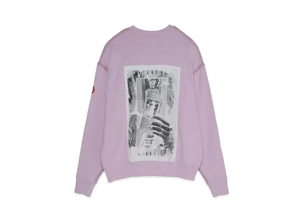 Cav Empt (C.E) DISAPPEARANCE CREW NECK "Pink"