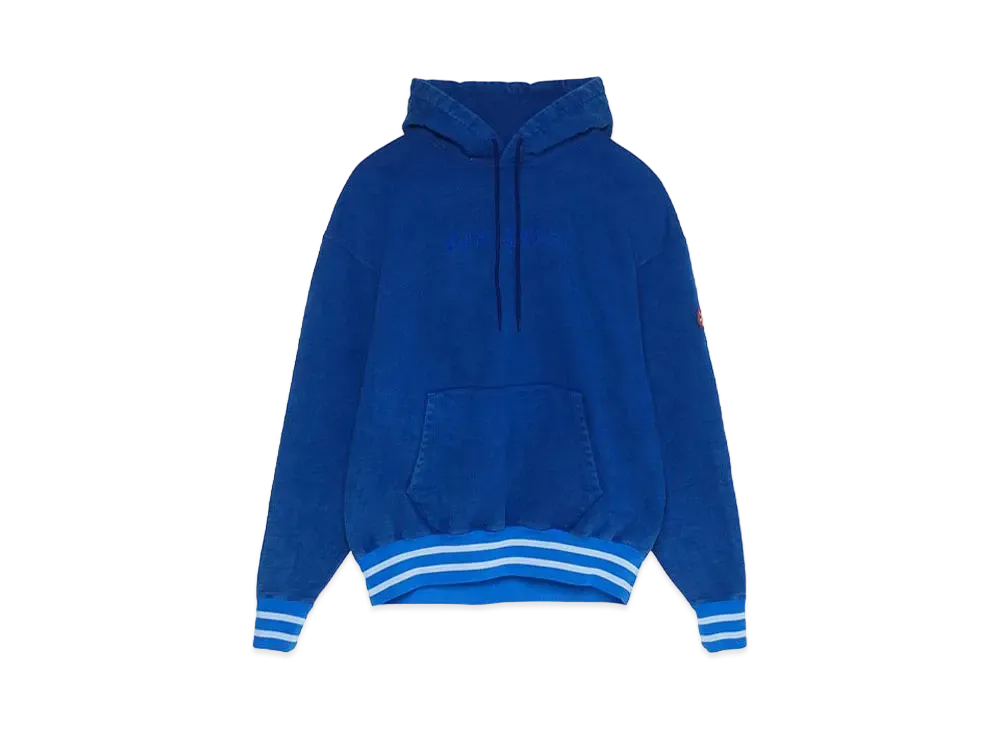 Cav Empt (C.E) POLY RIB HEAVY HOODY "Blue"