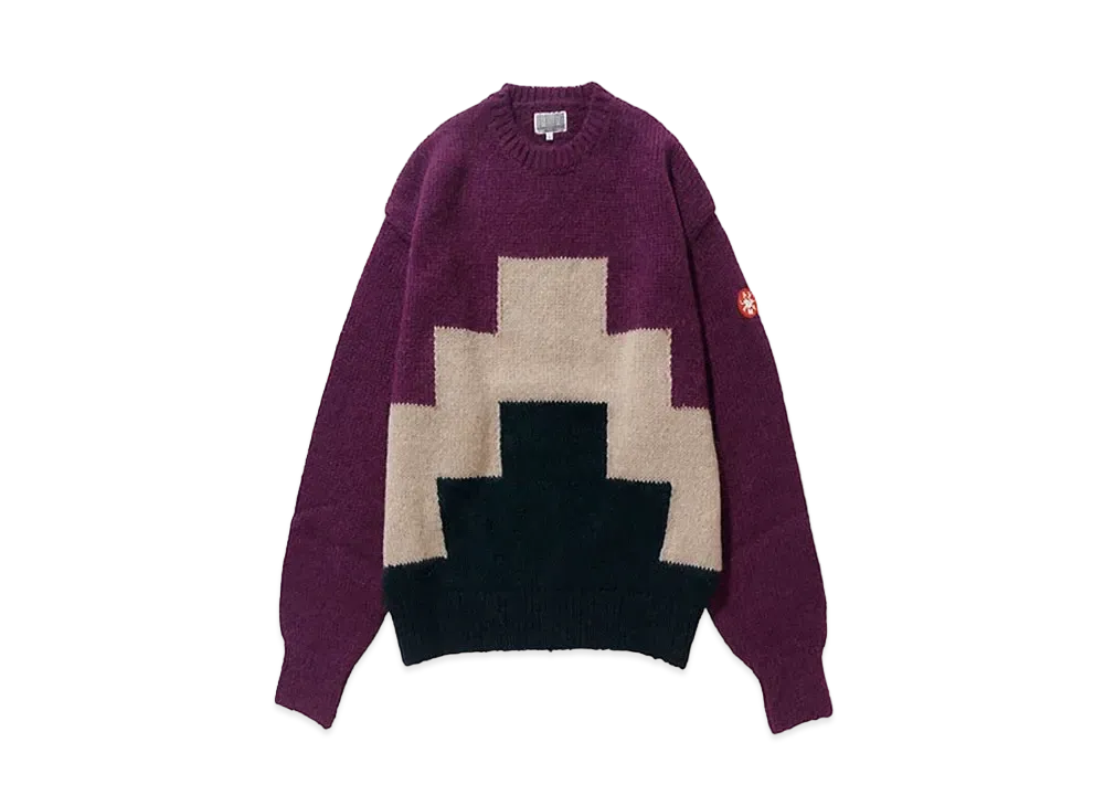 Cav Empt (C.E) ZIGGURAT KNIT "Purple"